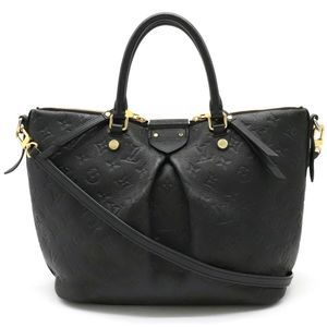 Louis Vuitton Monogram Implant Mazarine MM Shoulder Bag Noir Black